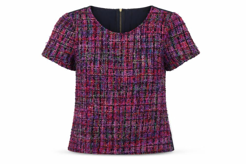 Womens UK Size 8 Boden Multicoloured Cotton Blend Blouse