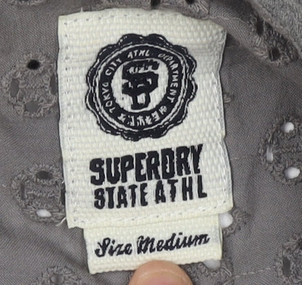 Superdry Women's Grey Medium Collared Dress