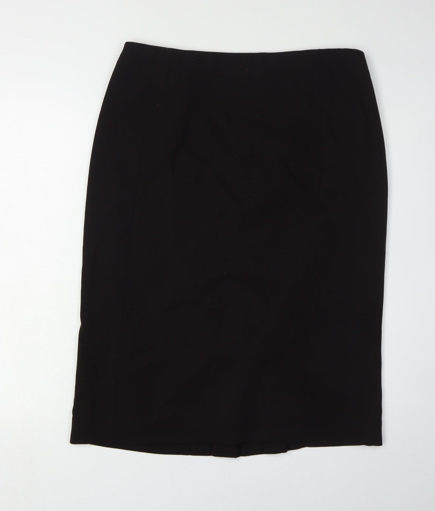 Hobbs Women's Black Wool Pencil Skirt Size 14