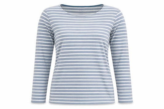 Womens UK Size 12 Boden Blue 100% Cotton T-Shirt