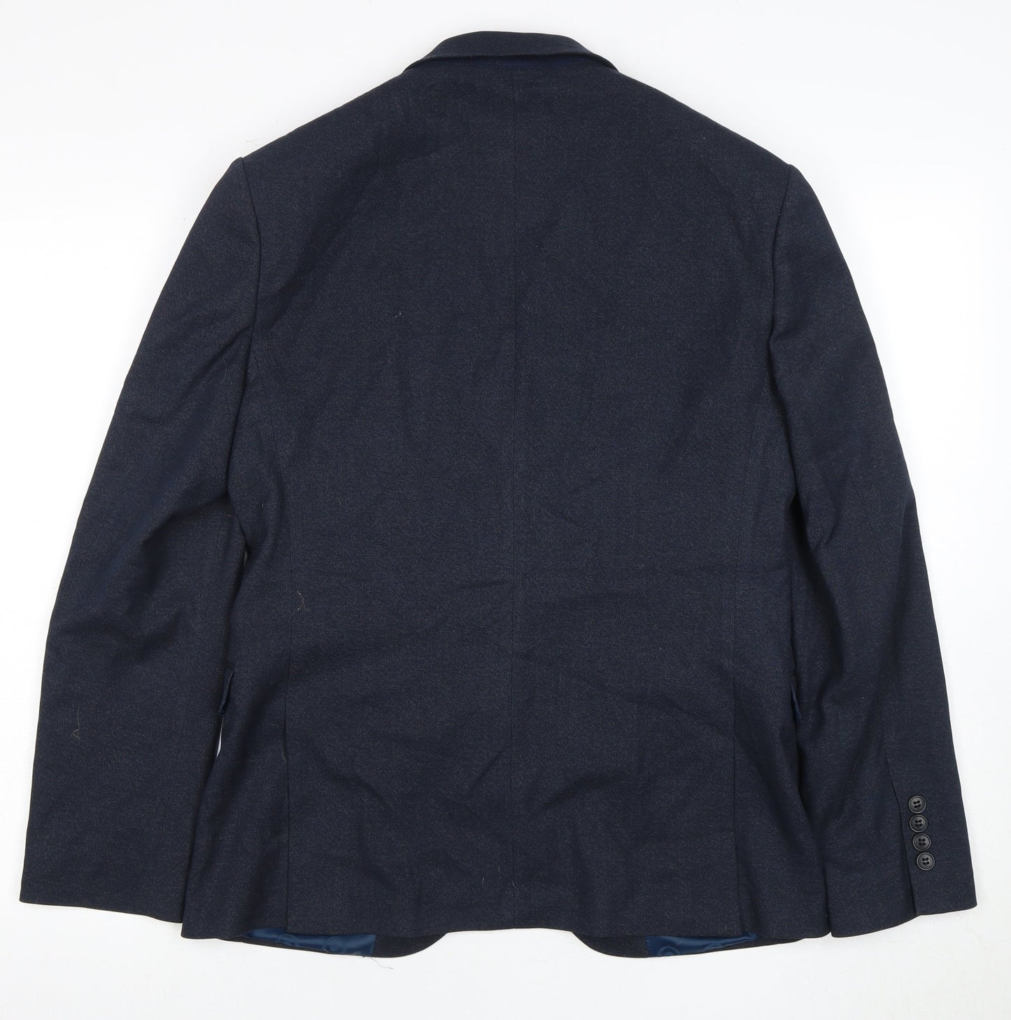 Lambretta Men's Slim Fit Blue Blazer 38 Short Jacket