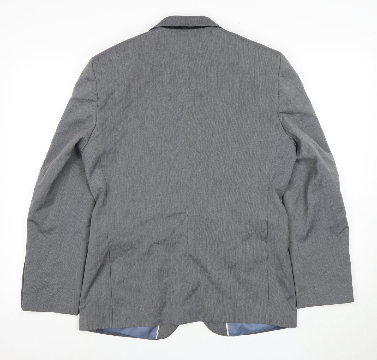 ONESIX5IVE Men's Grey Slim Fit Blazer 38S Jacket
