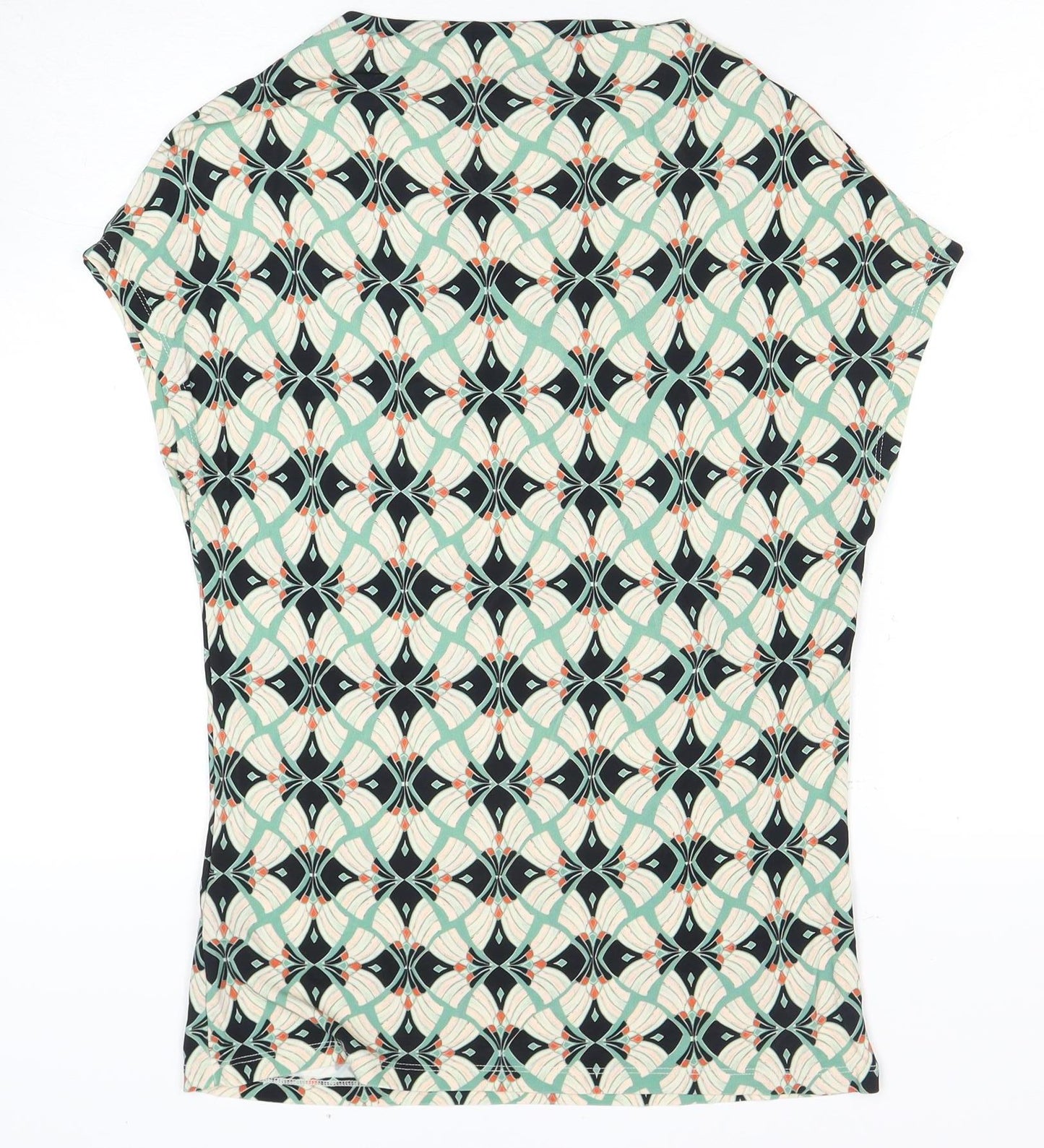 Reiss Women's Geometric Multicoloured T-Shirt S