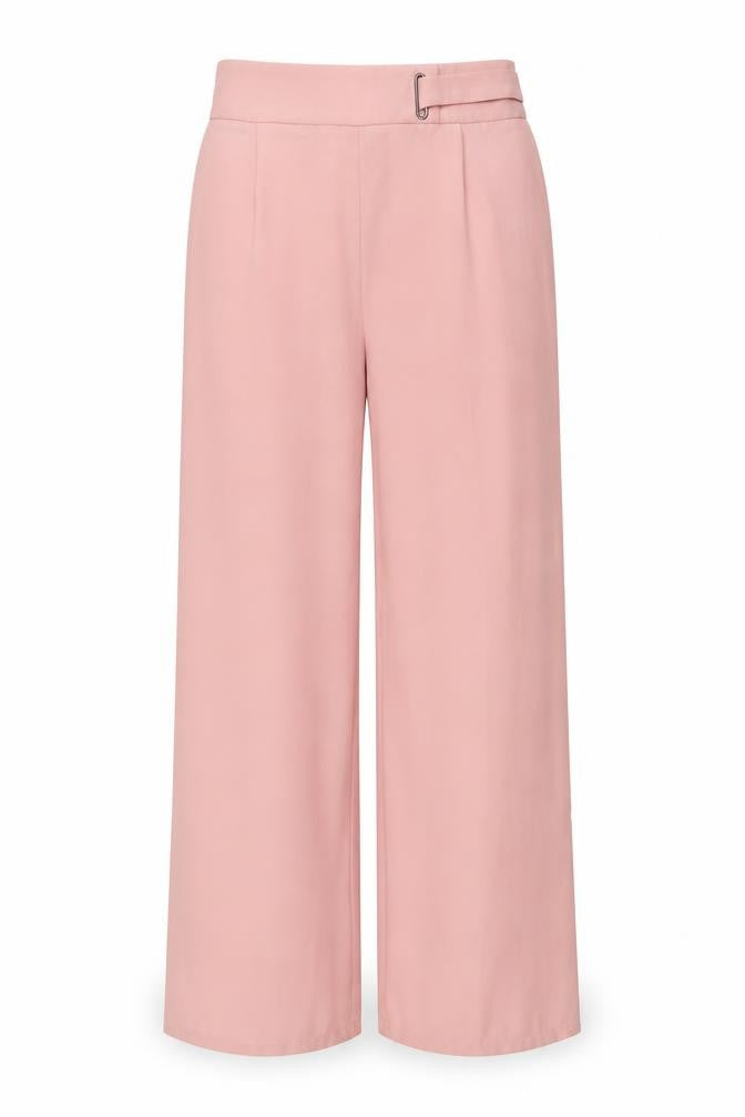 Dorothy Perkins Women Pink Wide-Leg Trousers Size 8