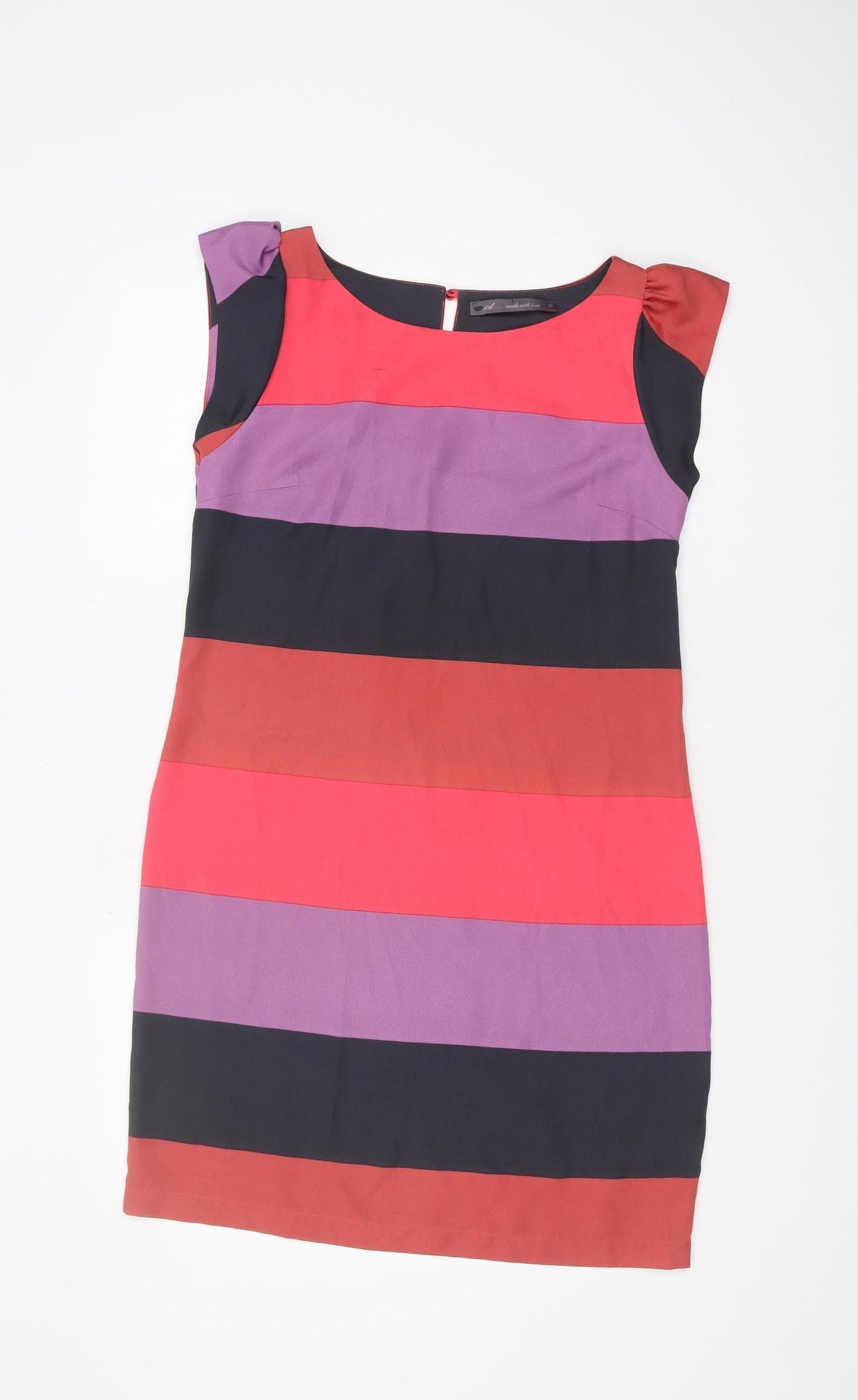 Next Women's Multicoloured Shift Dress Size 10