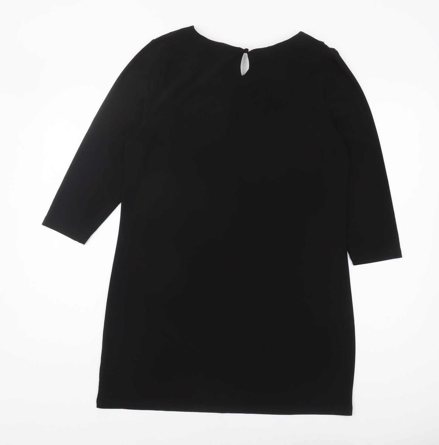 Womens UK Size L Klass Black Polyester Blend Blouse