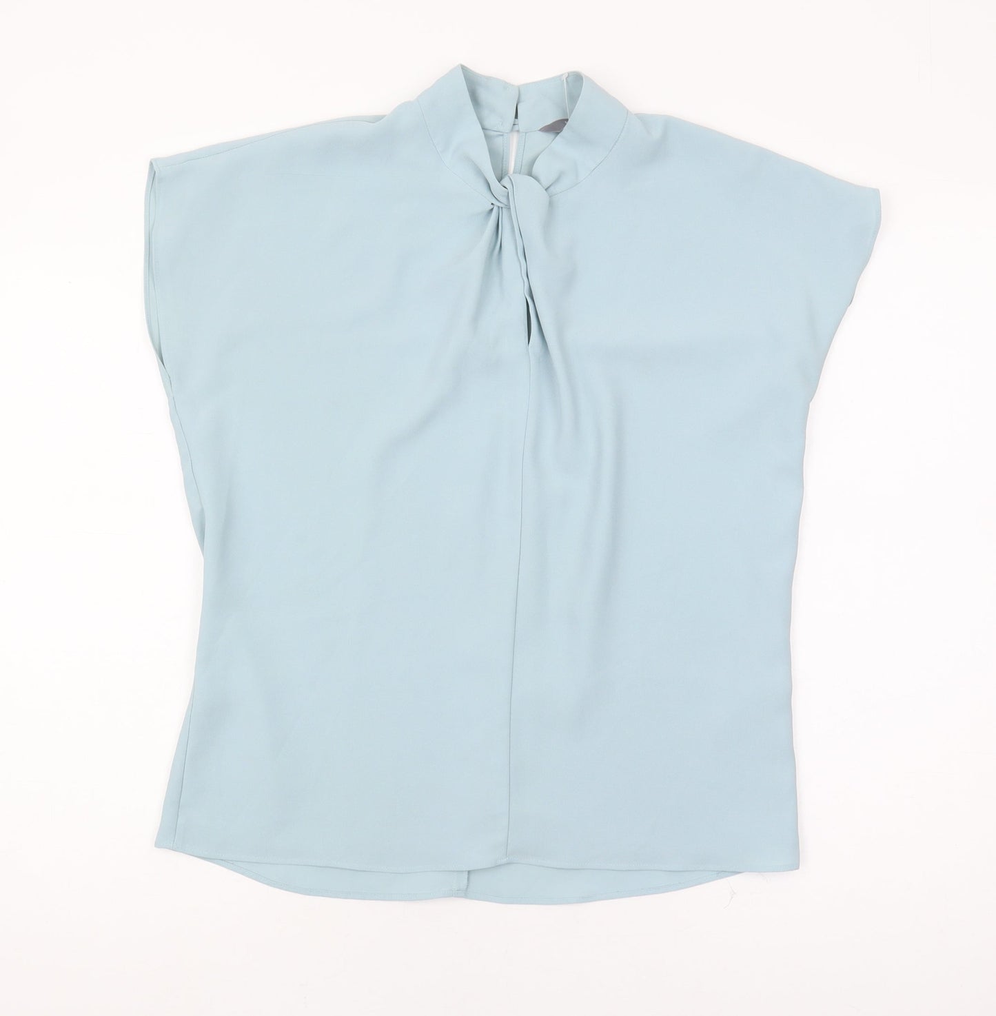 Principles Women's Blue High Neck Blouse Size 10