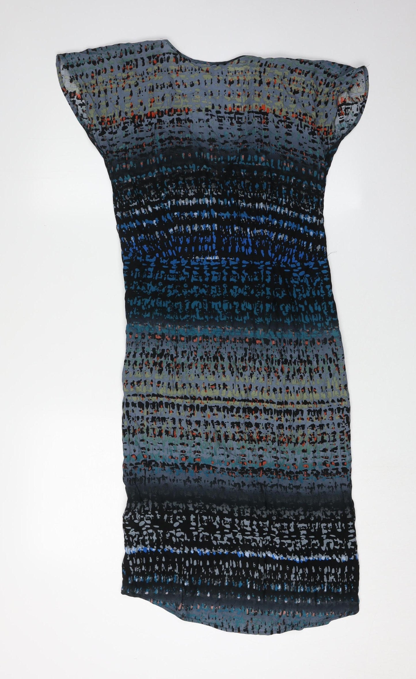 Warehouse Women’s Geometric Multicoloured Dress, Size 8