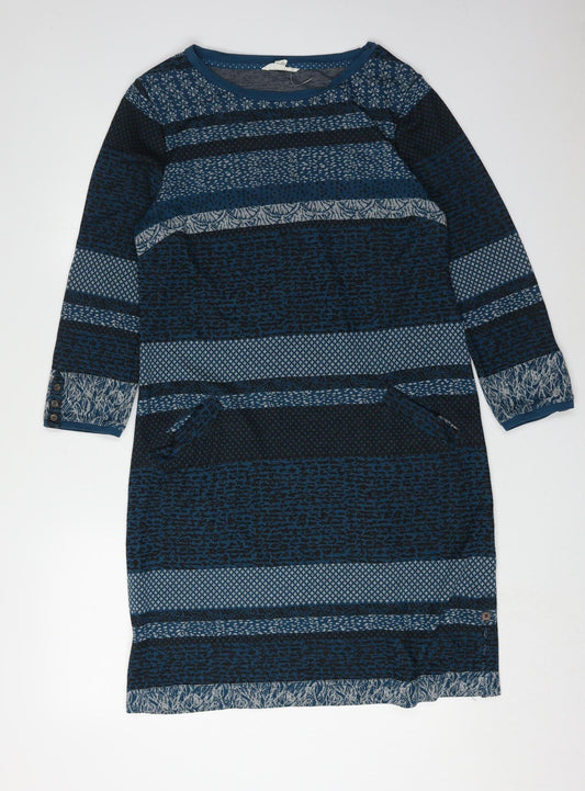 White Stuff Women's Blue Dress Size 14 with Pockets