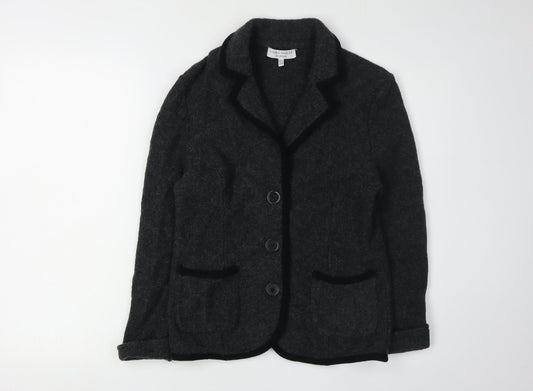 Laura Ashley Women’s Black Wool Blazer Size 10