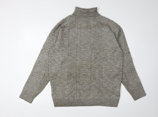 Marks and Spencer Men's Grey Pullover Jumper M
