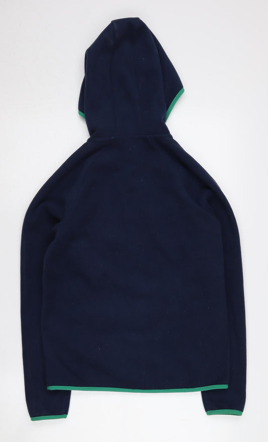 United Colors of Benetton Boys Blue Full Zip Hoodie 2XL