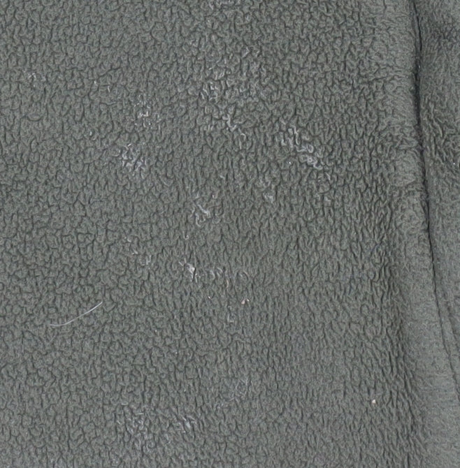 Brasher Men's Green Fleece Jacket - M, Full Zip, Autumn/Winter