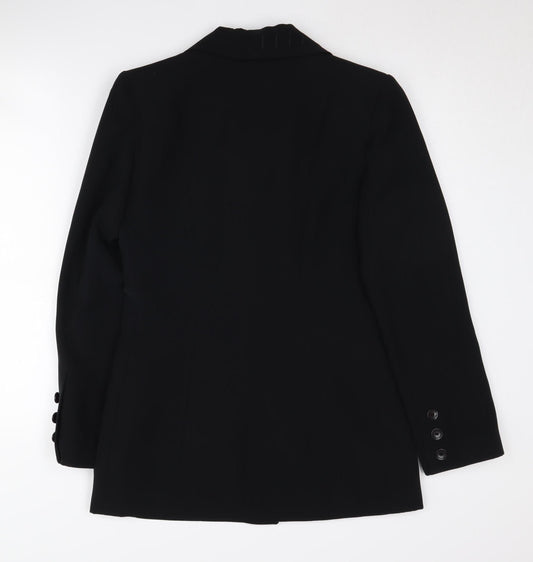 Saint-Honore Women's Black Suit Jacket Size 10