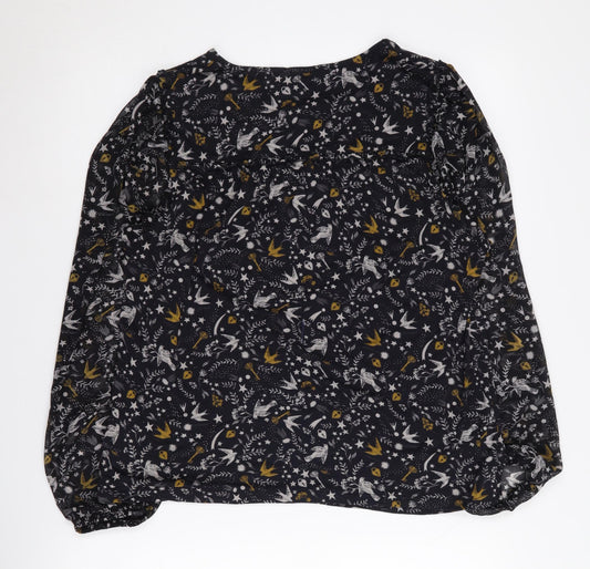 Boden Women's Multicoloured Floral Top Size 12