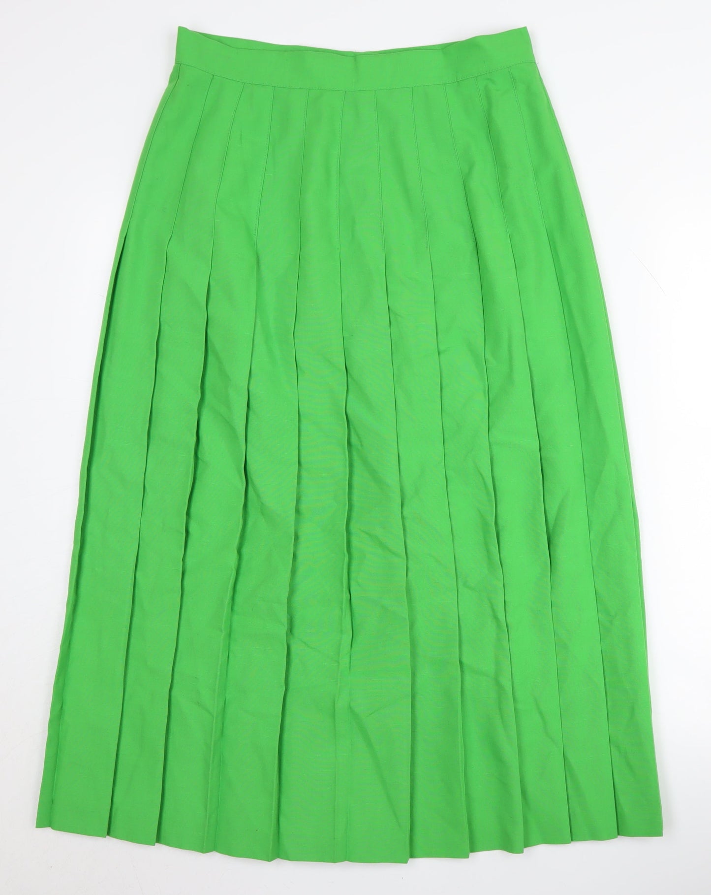 Profiles Classics Green Pleated Skirt UK 16