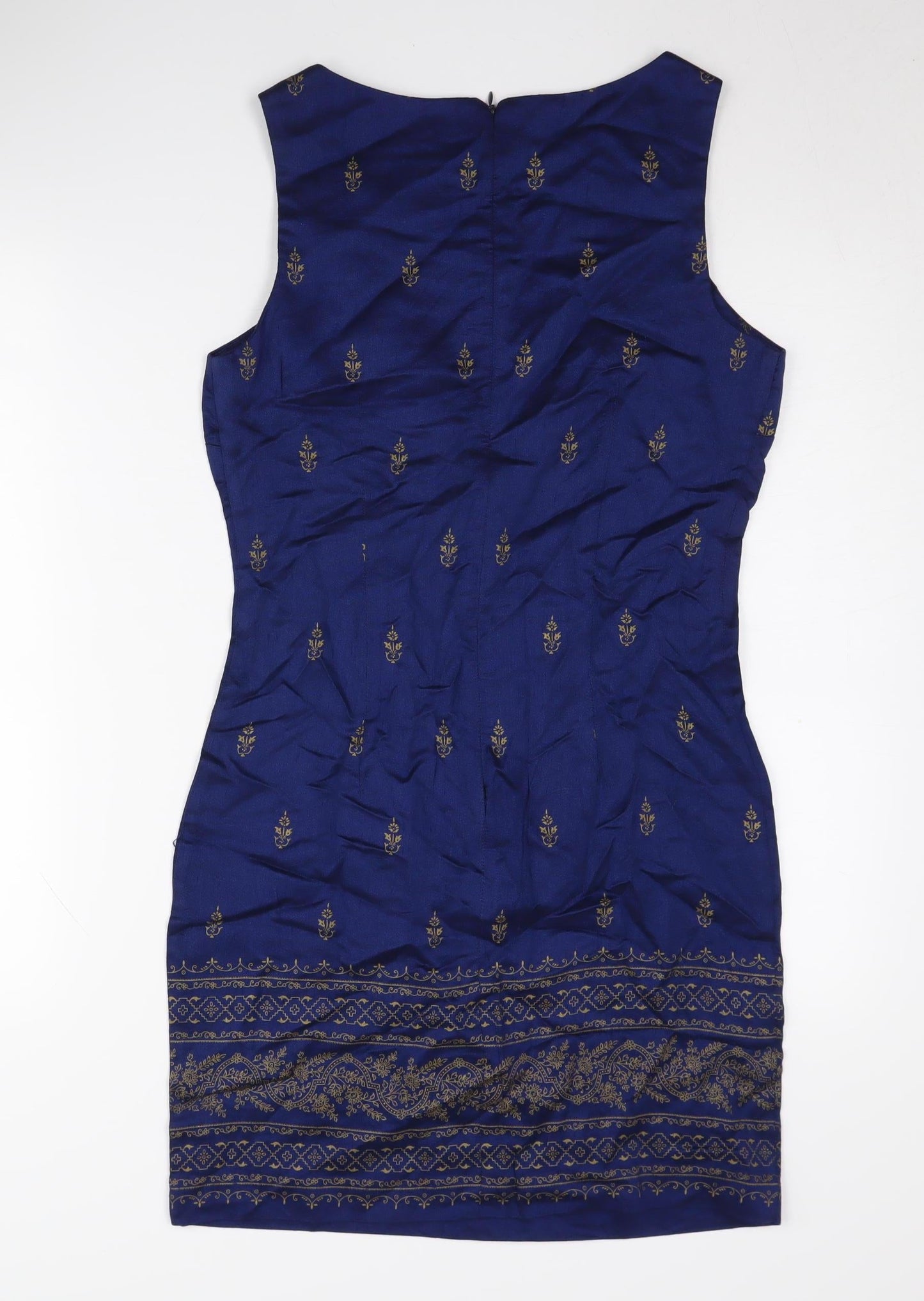S.L. Fashions Women’s Blue Sleeveless Dress Size 10