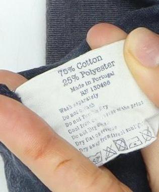 Jack Wills Men's Blue Crew Neck T-Shirt, Short Sleeve