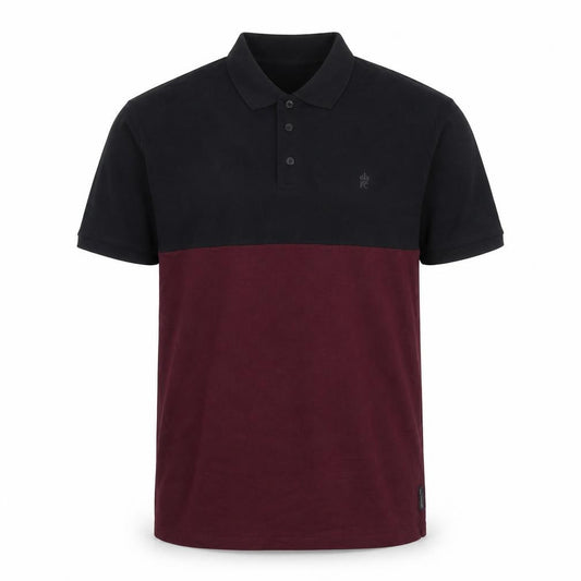 French Connection Men's XL Colourblock Polo Shirt