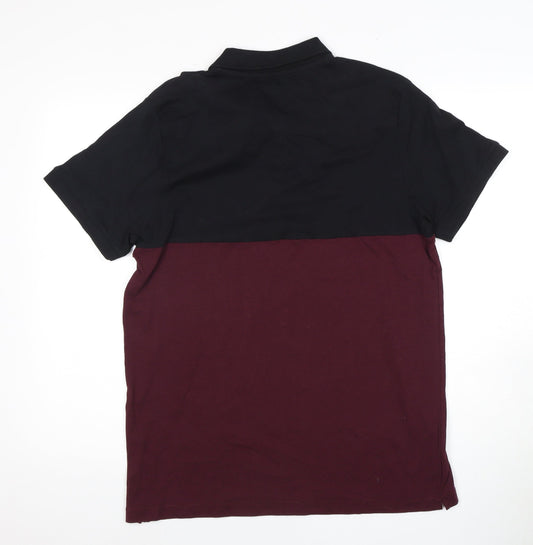 French Connection Men's XL Colourblock Polo Shirt