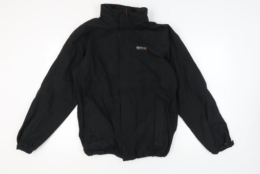 Regatta Men's Black Windbreaker Jacket L