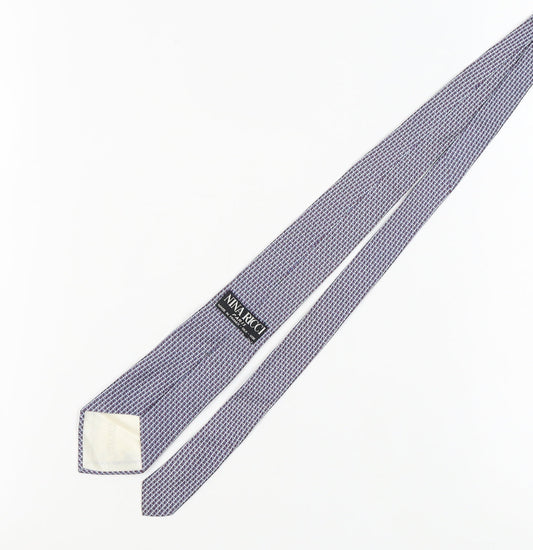 Nina Ricci Men's Multicoloured Geometric Silk Tie