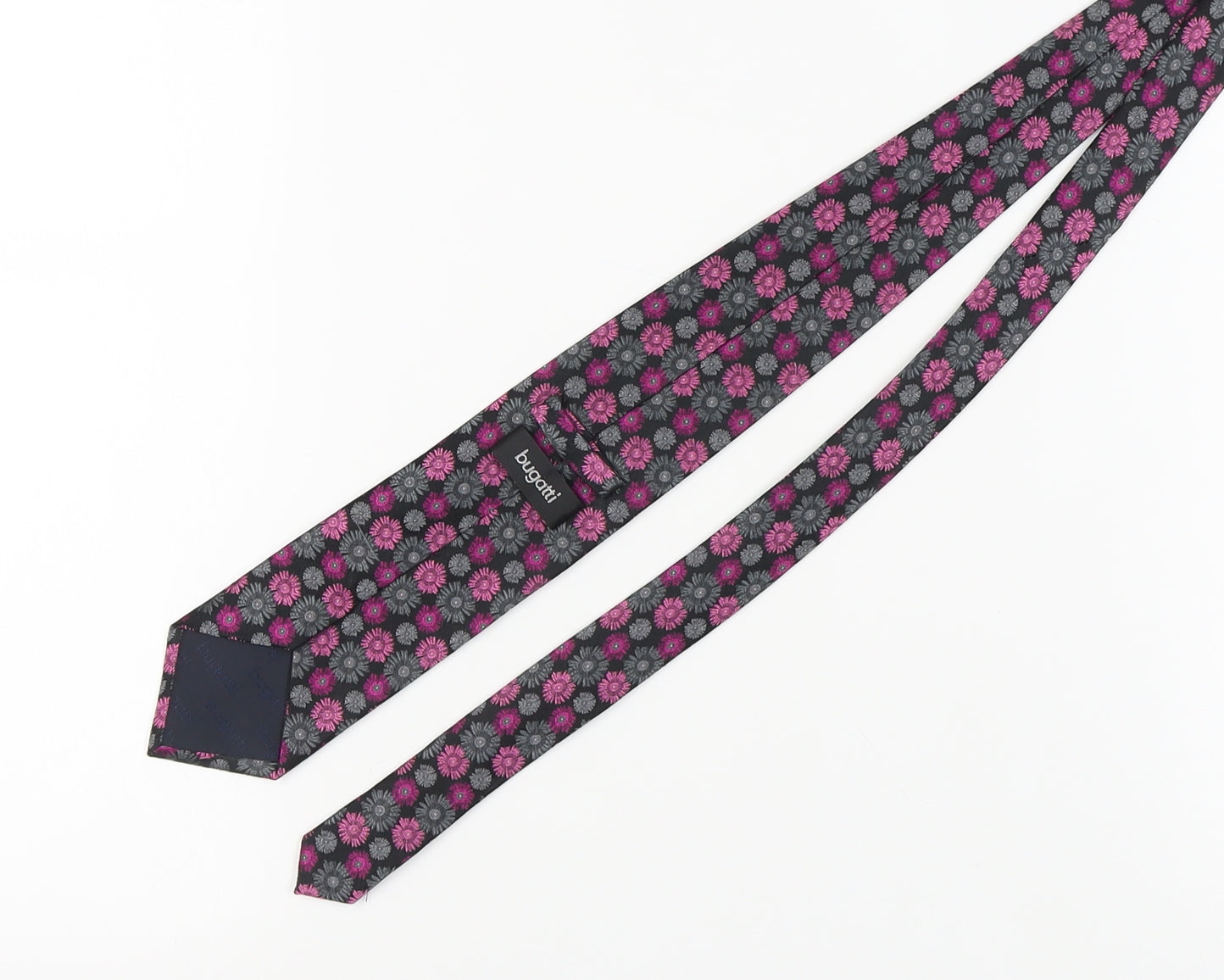bugatti Men's Multicoloured Silk Floral Tie