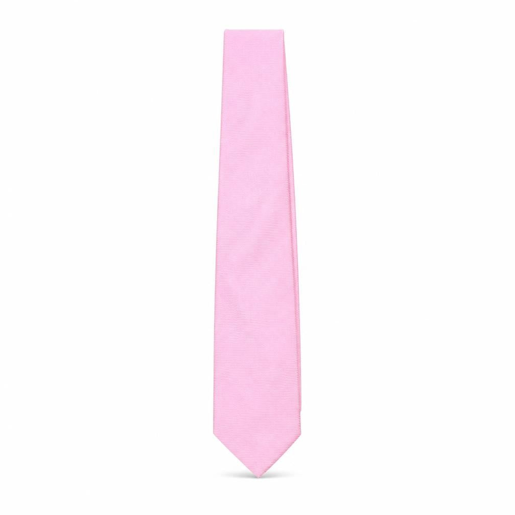 Next Men's Pink Polyester Tie