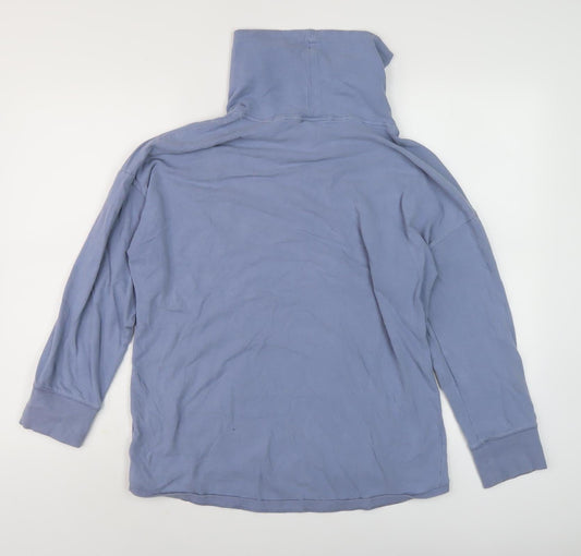 White Stuff Women's Blue Pullover Hoodie Size 14