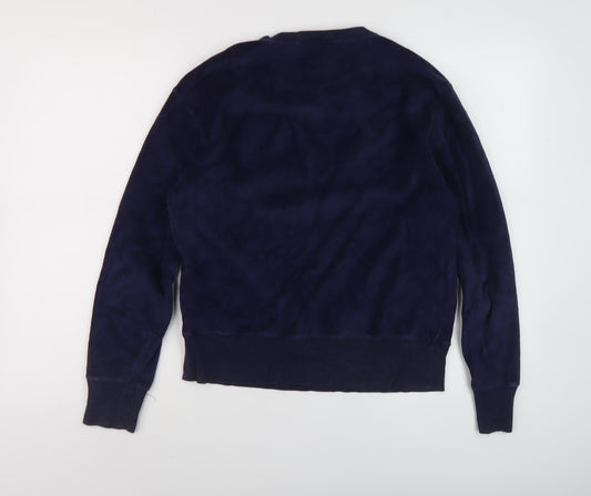 & Other Stories Women’s Blue Pullover Sweatshirt S