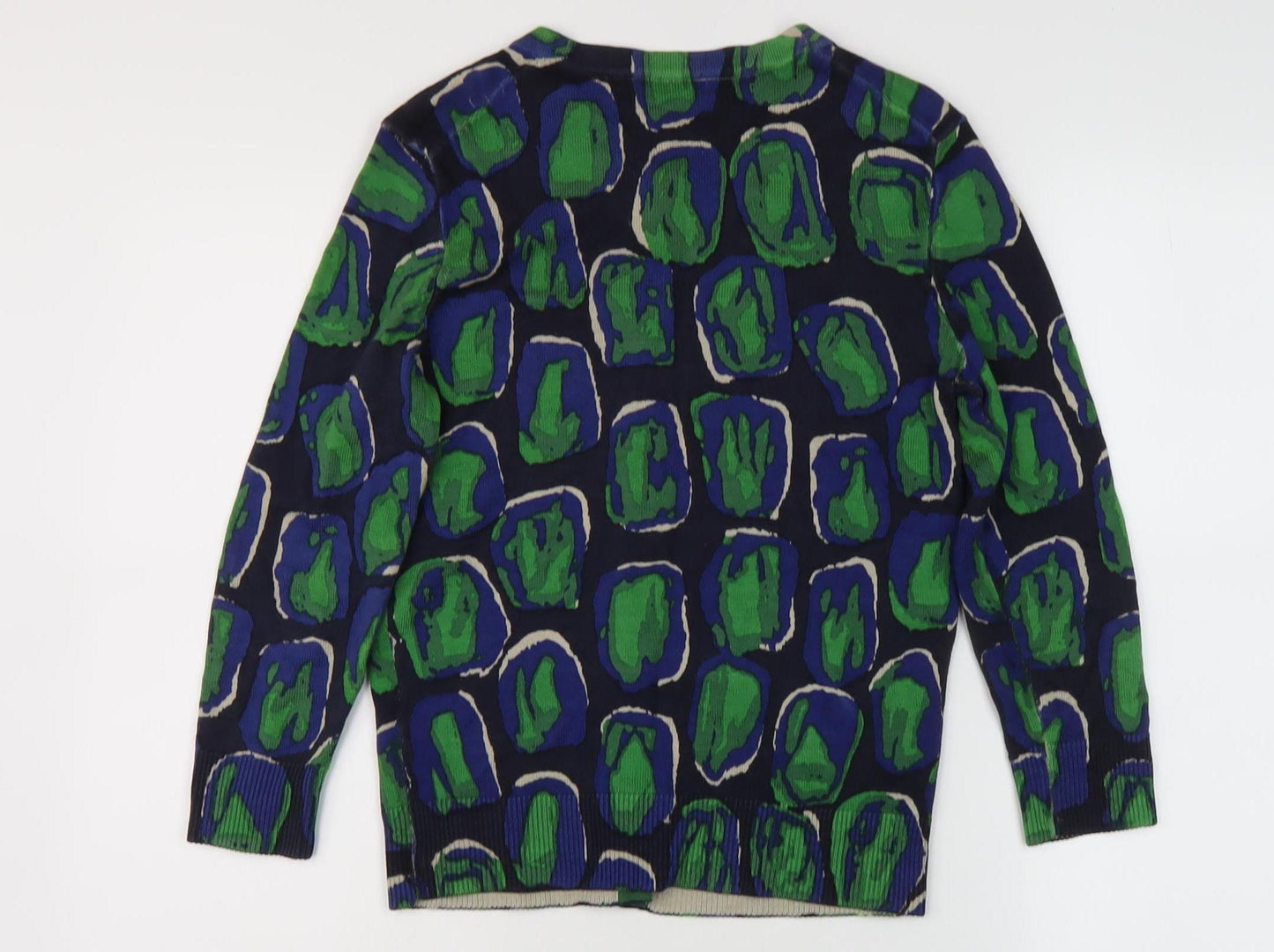 Hobbs Women's Multicoloured Silk Cotton Cardigan Size 8