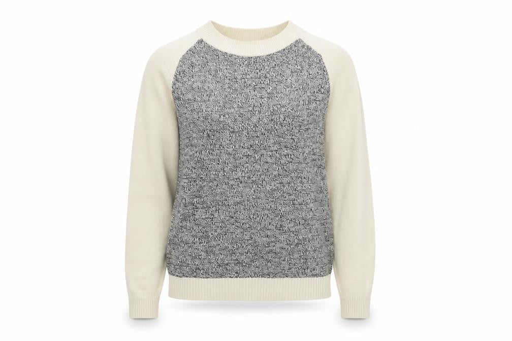 Gap Women's Ivory Cotton Jumper, Size S, Long Sleeve