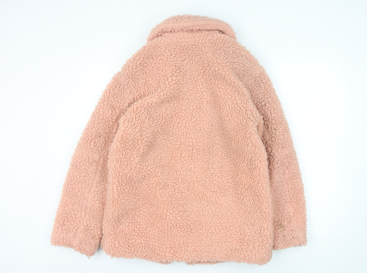 Topshop Women's Pink Basic Jacket Size 6