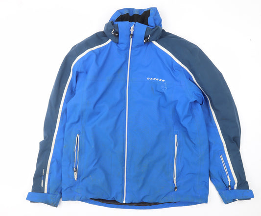 Dare2b Mens Blue XL Waterproof Puffer Jacket