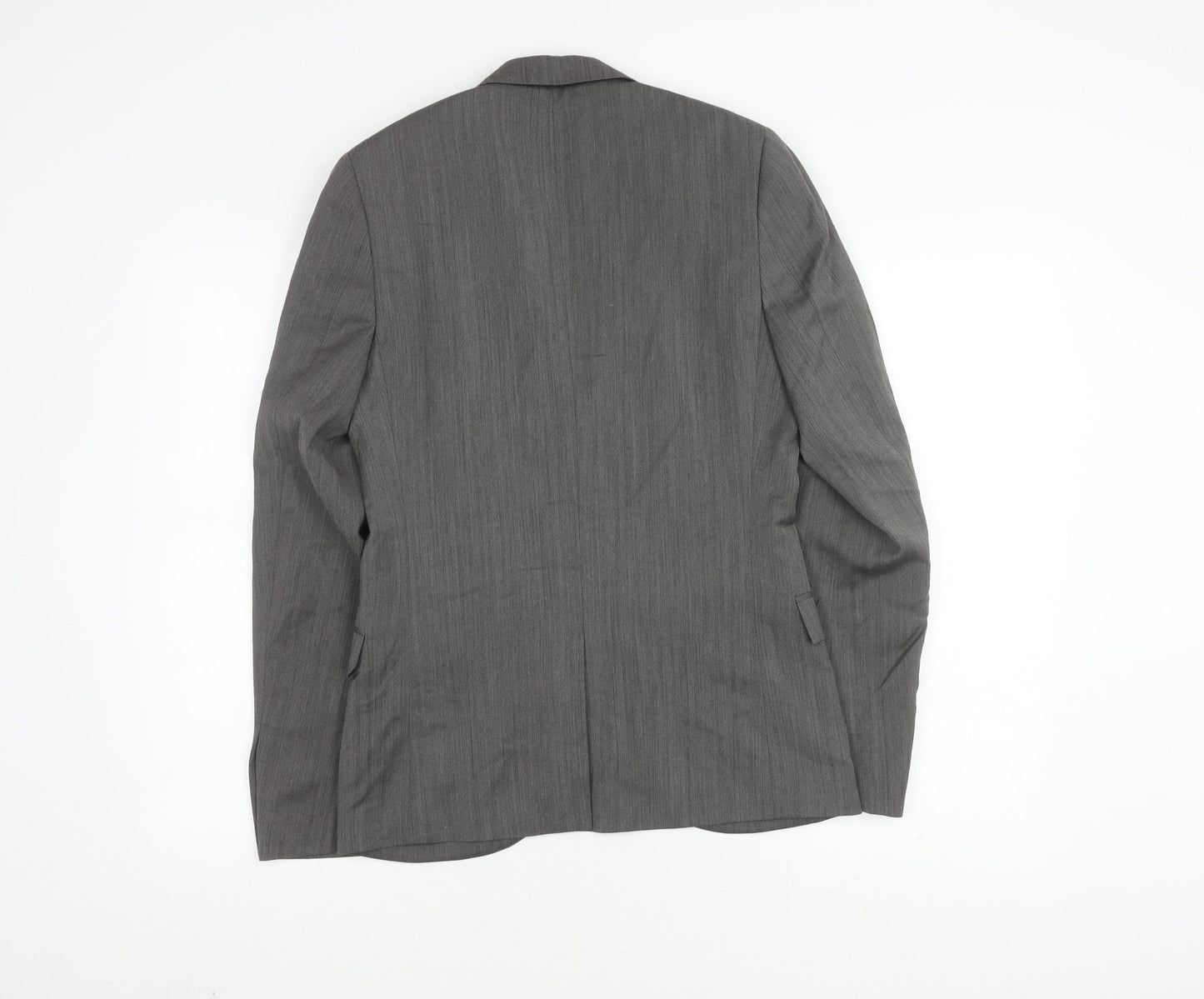 Topman Men's Grey Suit Jacket, Size 34