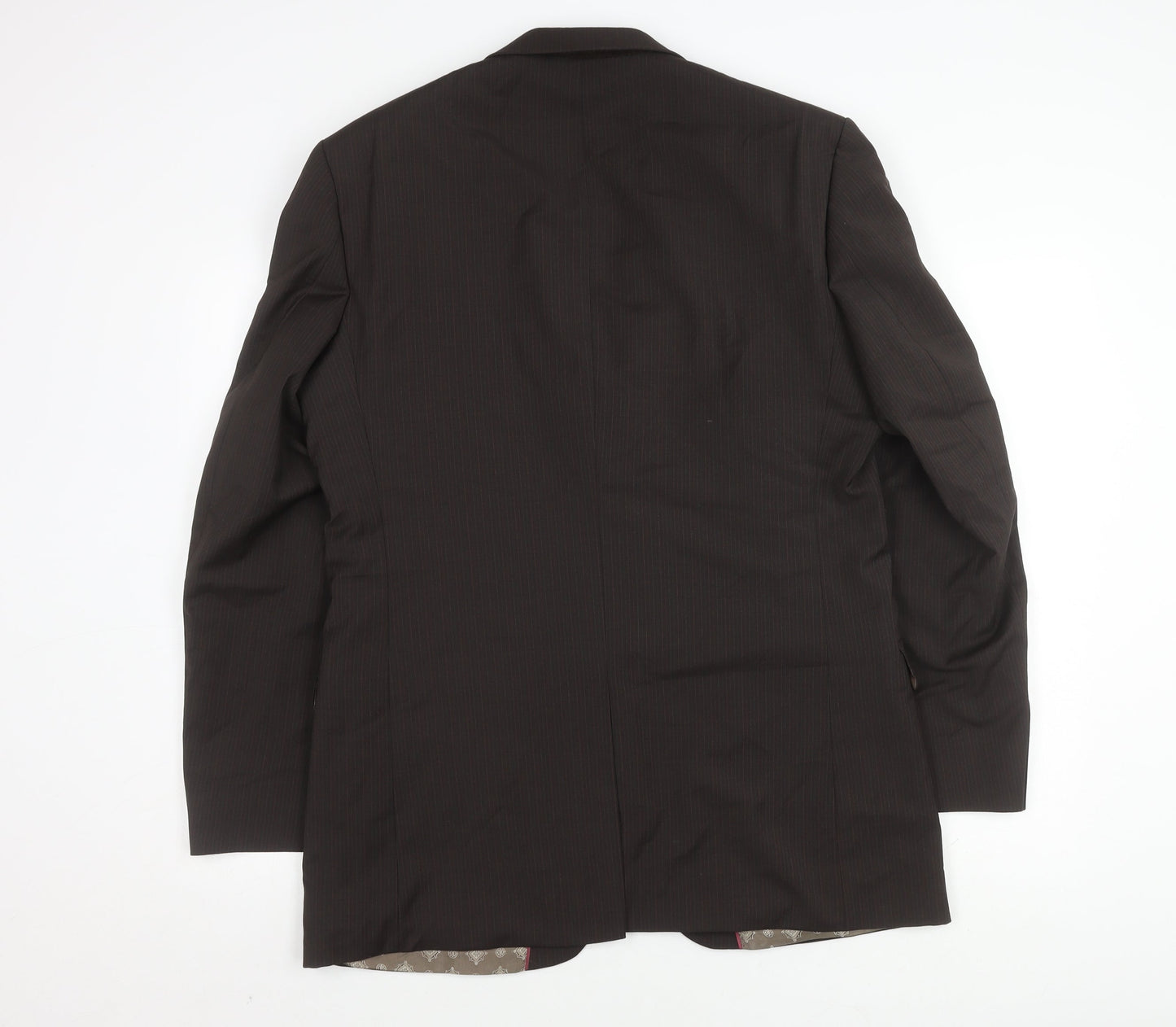 Limehaus Men's Brown Suit Jacket 42 Long Regular