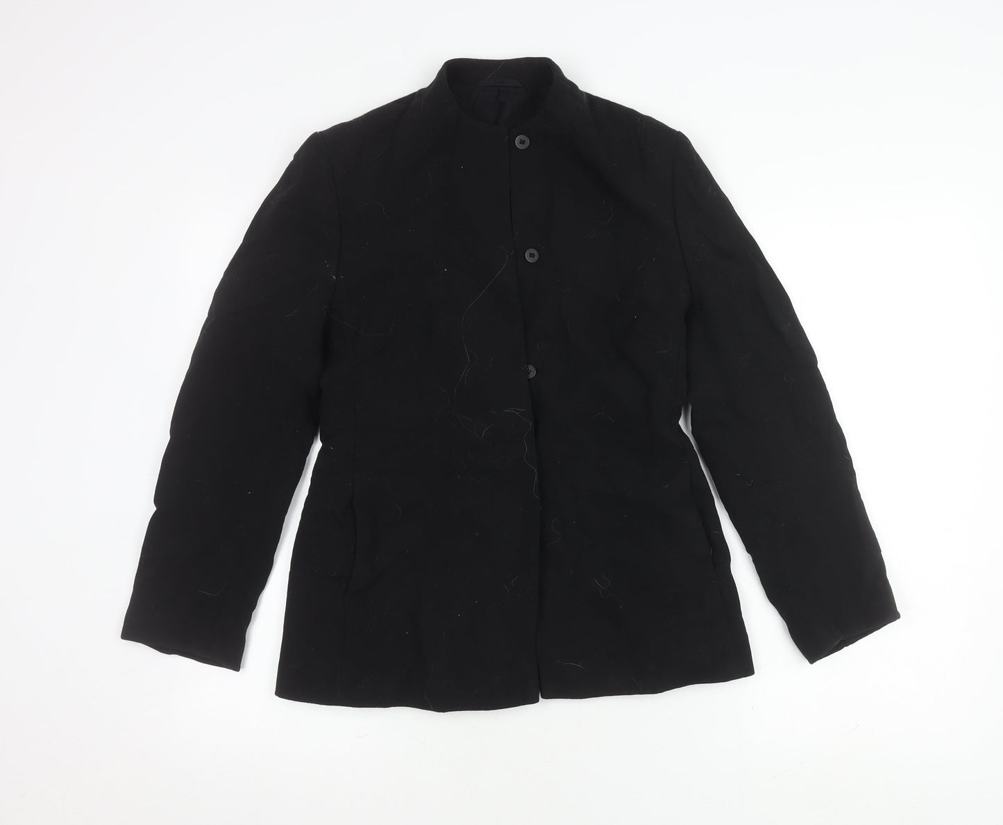 Next Women's Black Blazer, Size 10, Buttoned, Workwear