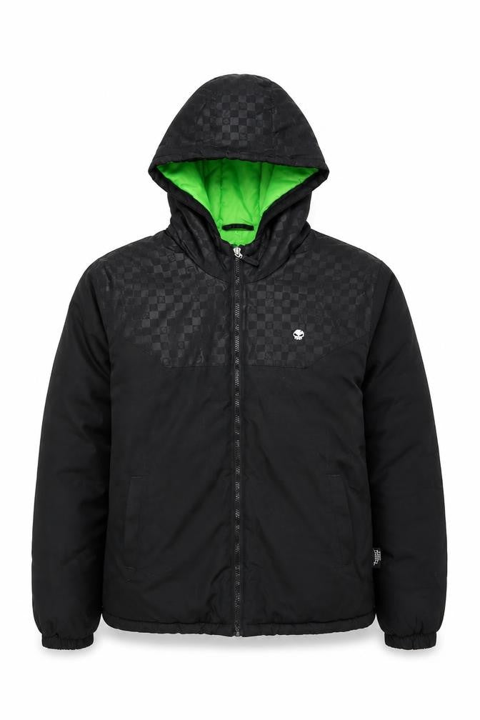 Hot Fuz XS Unisex Black Puffer Jacket