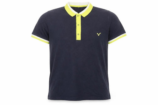 Voi Jeans Men's Blue Polo Shirt M Short Sleeve