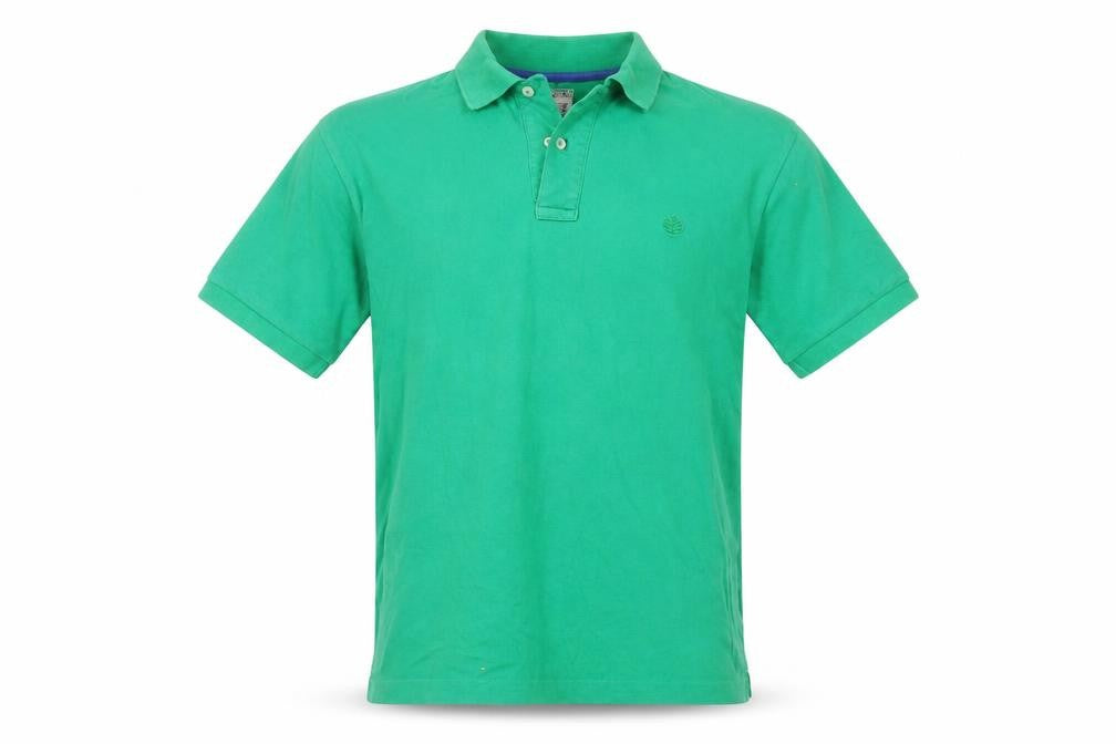 Springfield Men's Green Polo Shirt Size M