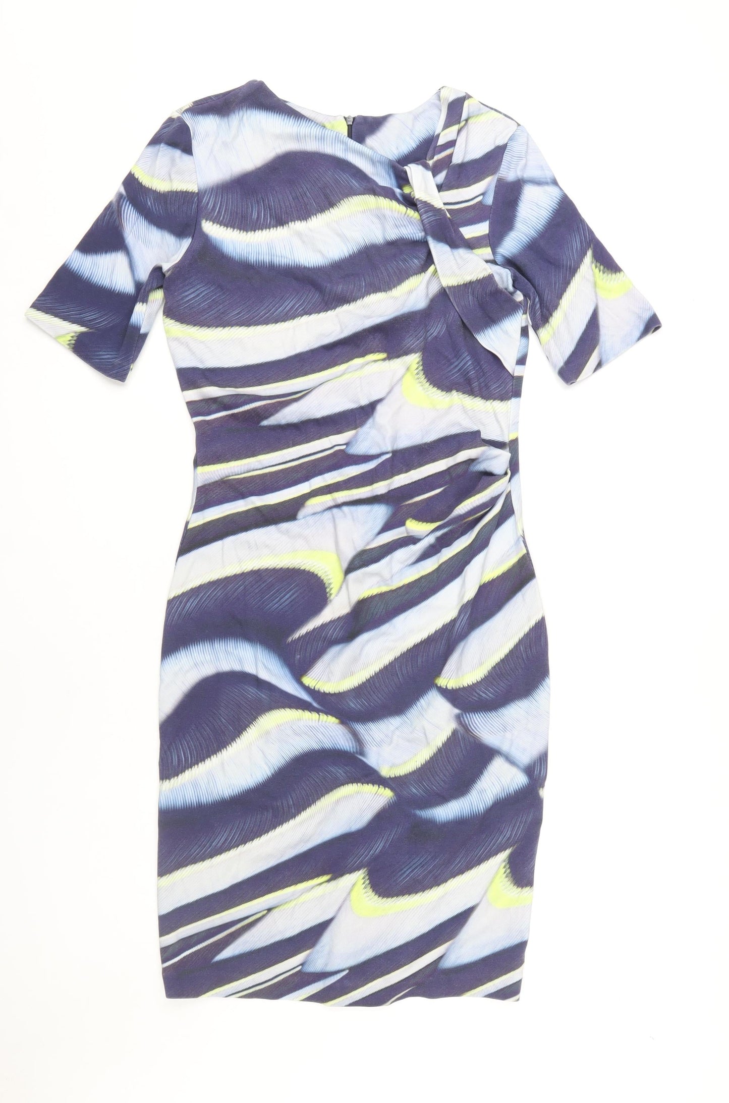 Escada Women's Multicoloured Sheath Dress - Size 12