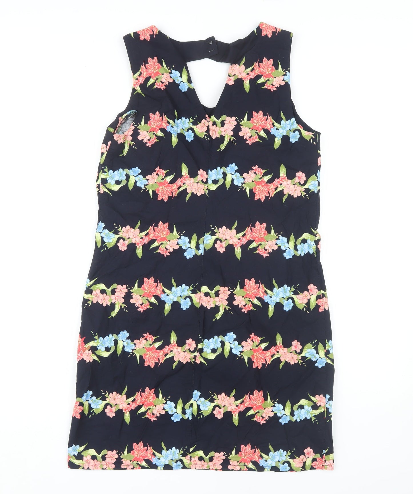 Red Herring Women's Floral Cotton Sleeveless Dress M