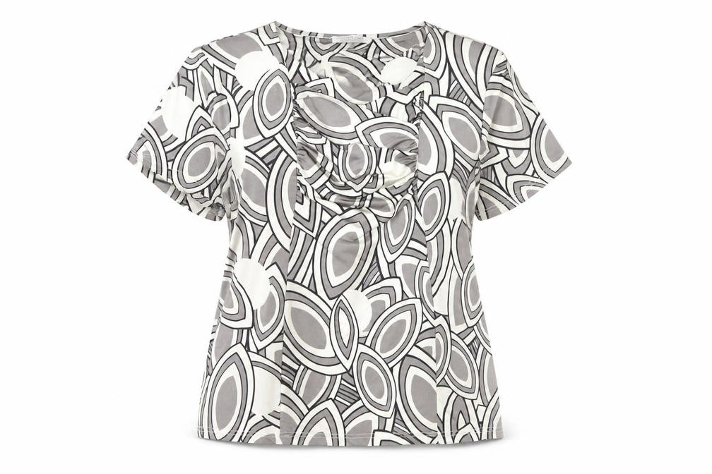 Womens UK Size XL anna rose Multicoloured Polyester Blend T-Shirt