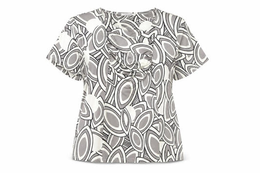Womens UK Size XL anna rose Multicoloured Polyester Blend T-Shirt
