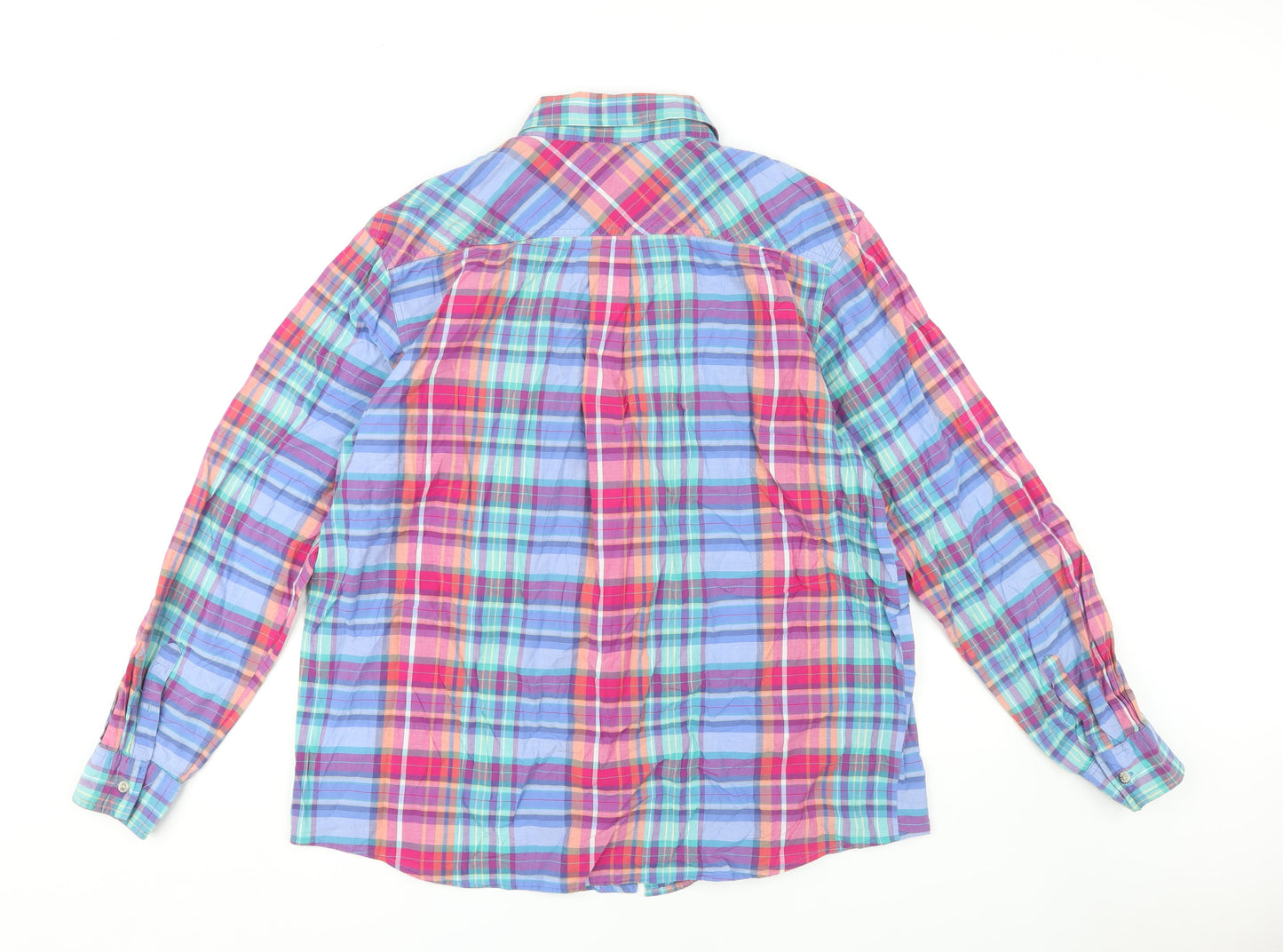 Cotton Traders Men's Multicoloured Plaid Shirt L