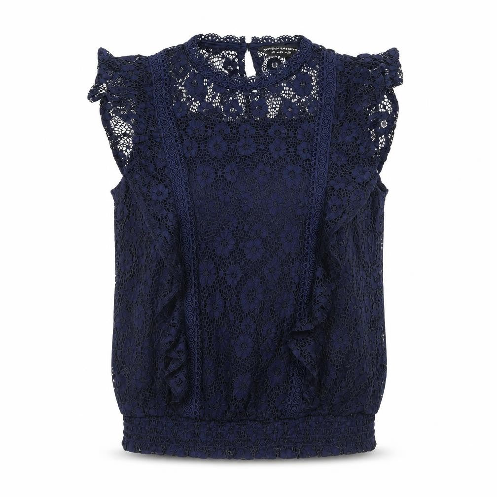 Dorothy Perkins Women's Blue Lace Camisole Blouse 10
