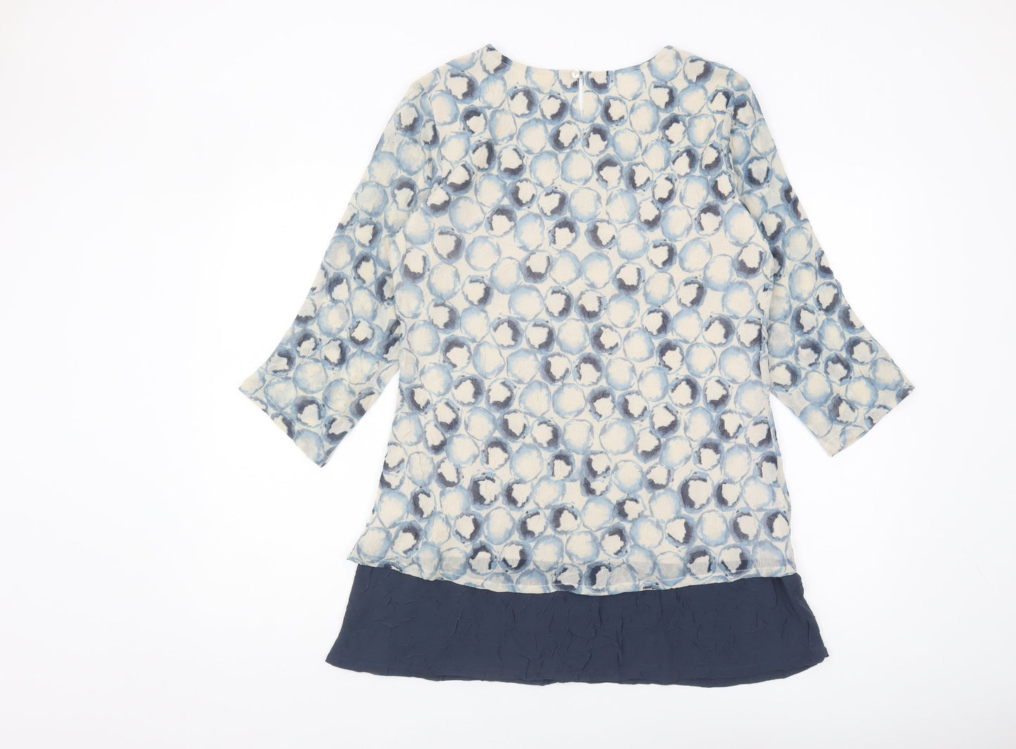 Adini Women's Multicoloured Blouse, Size S, 3/4 Sleeve