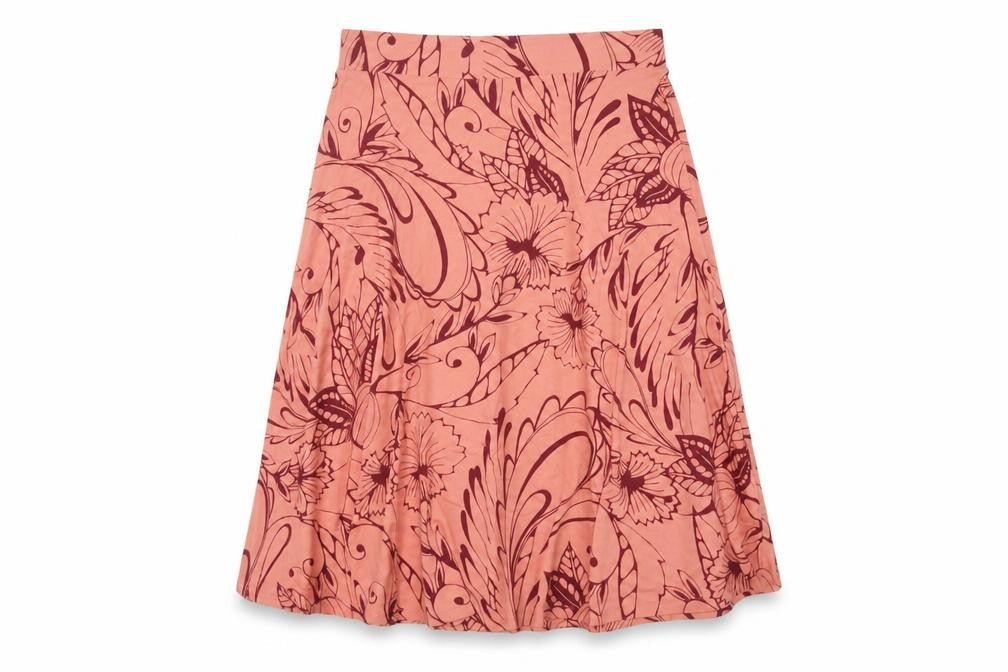 Marks and Spencer Women's A-Line Floral Skirt, Size 14