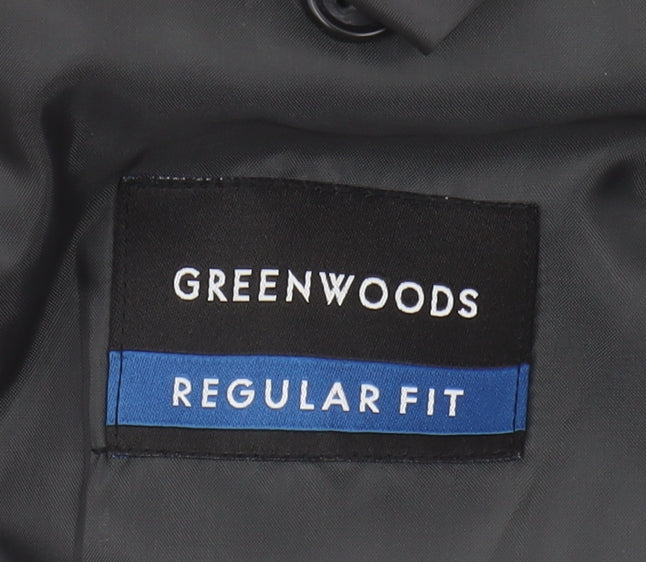 Greenwoods Men's Grey Blazer, Size 42S