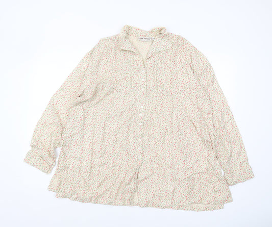Past Times Women's Floral Blouse, Size S, Multicoloured